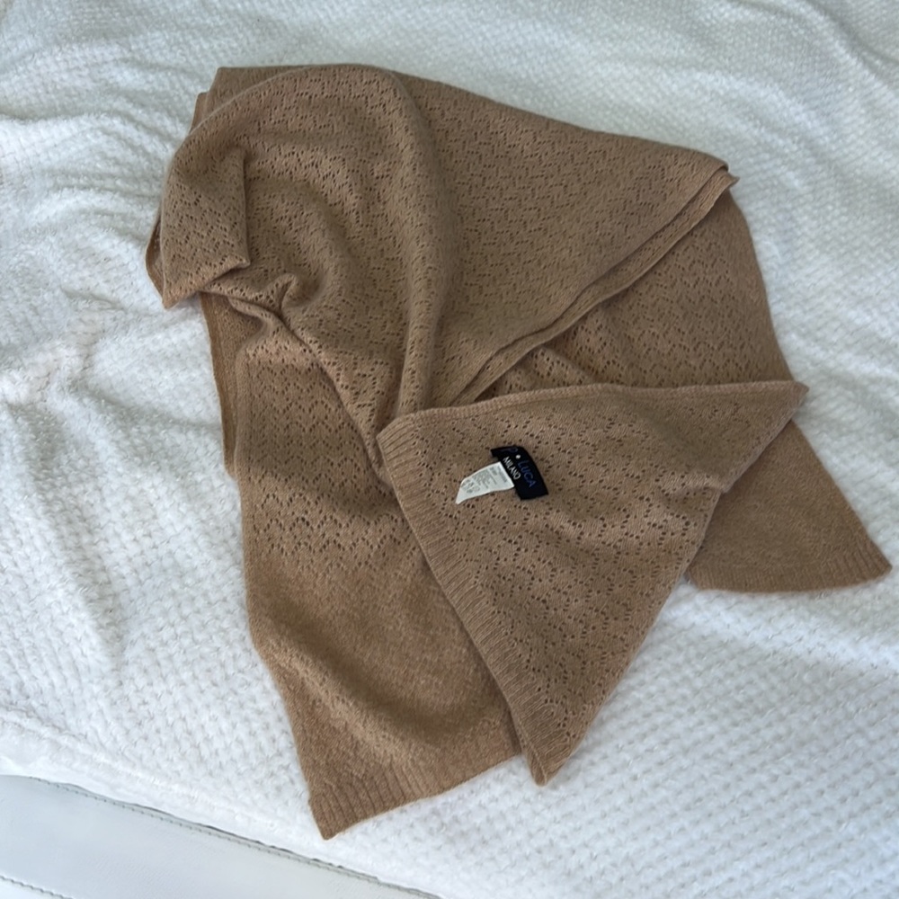 100% Cashmere shawl, Scarf, Trow, Wrap - Picture 2 of 4
